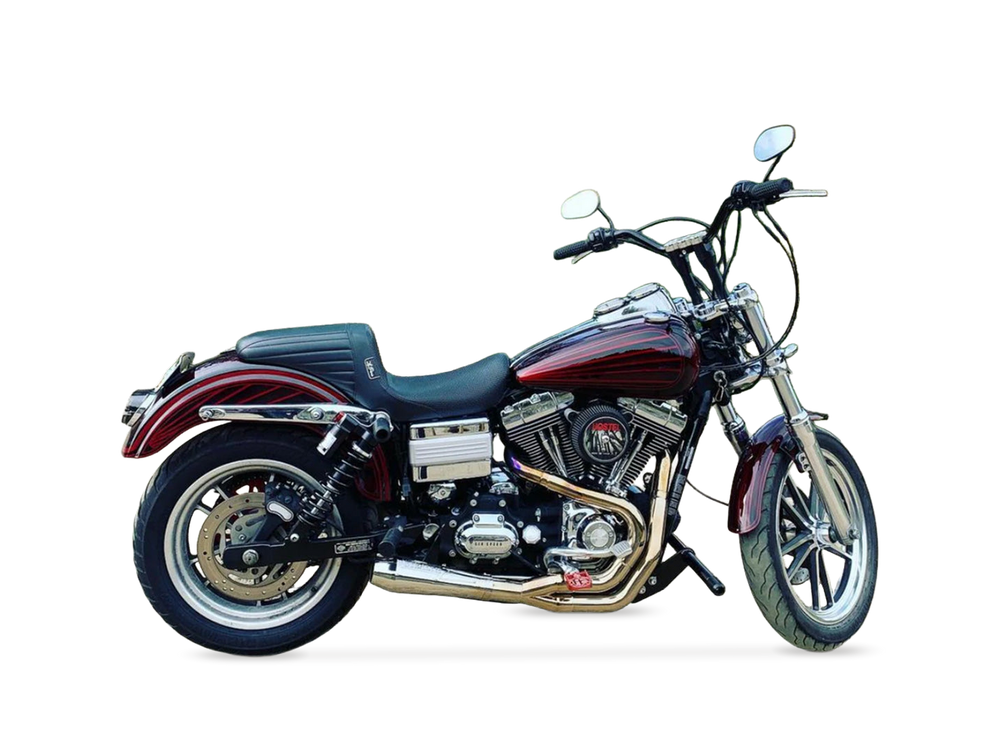 2006 to 2017 Harley-Davidson Dyna with a Stealth exhaust