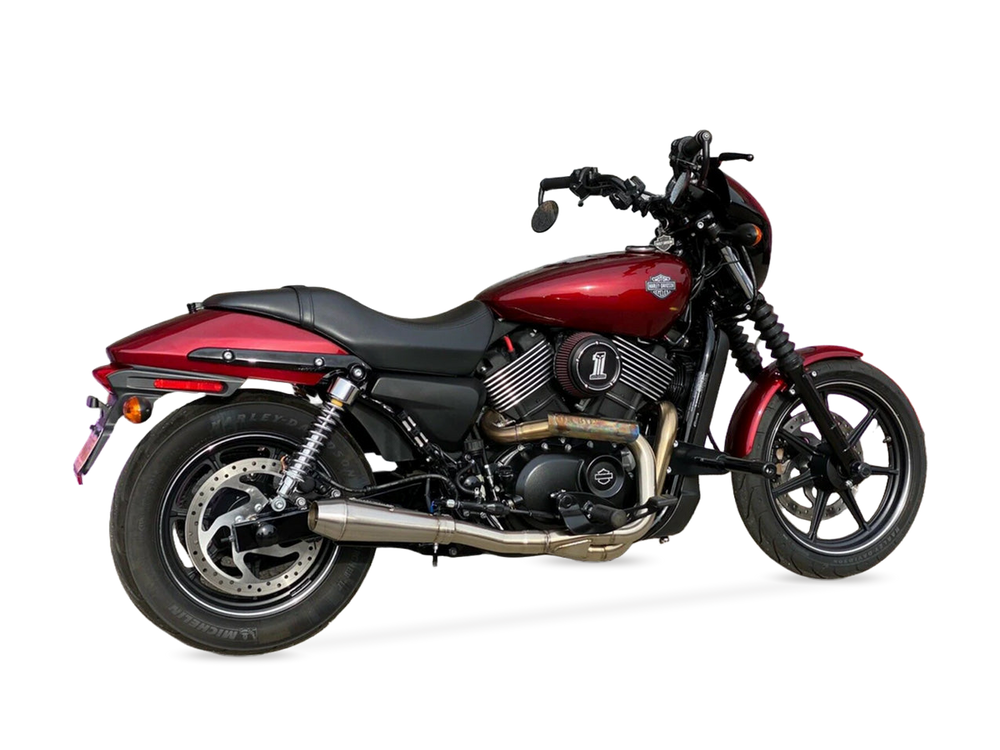 2015 to 2020 Harley-Davidson Street XG 500 or 750 with a Stealth exhaust