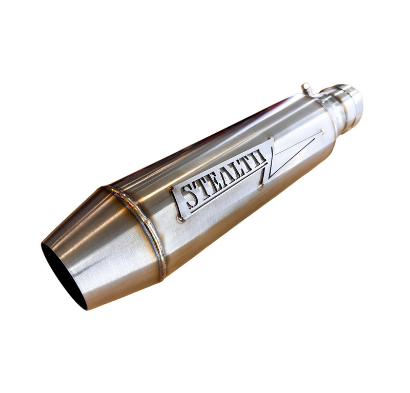 Burner 2.25" Slip On Muffler