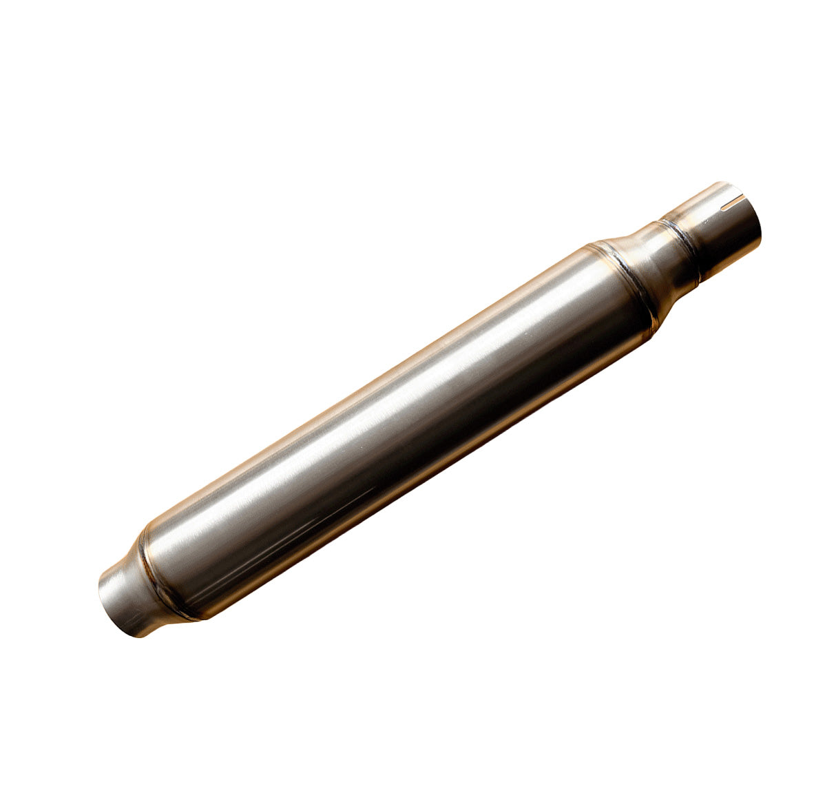 Pipe Bomb Mid Length 2.25" Slip On Muffler, photo 1 of 10
