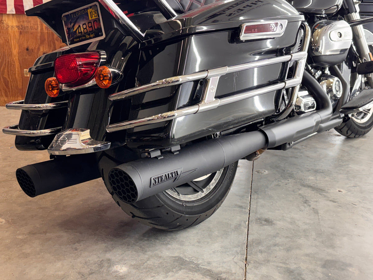 Harley M8 Dual OEM Fit Slip On Muffler, photo 10 of 10