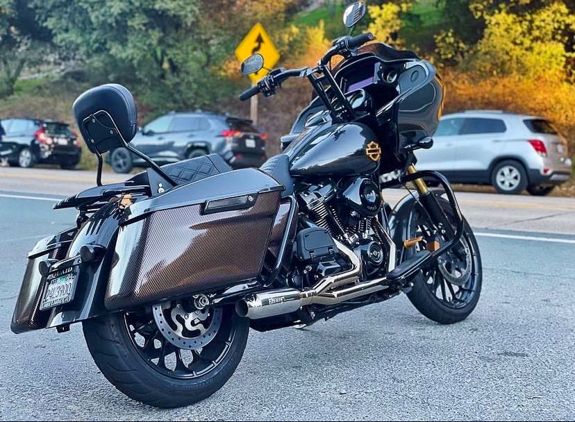2017–2025 Harley M8 Bagger with Stealth Pipes stainless exhaust system – American-made performance upgrade, photo 30 of 30