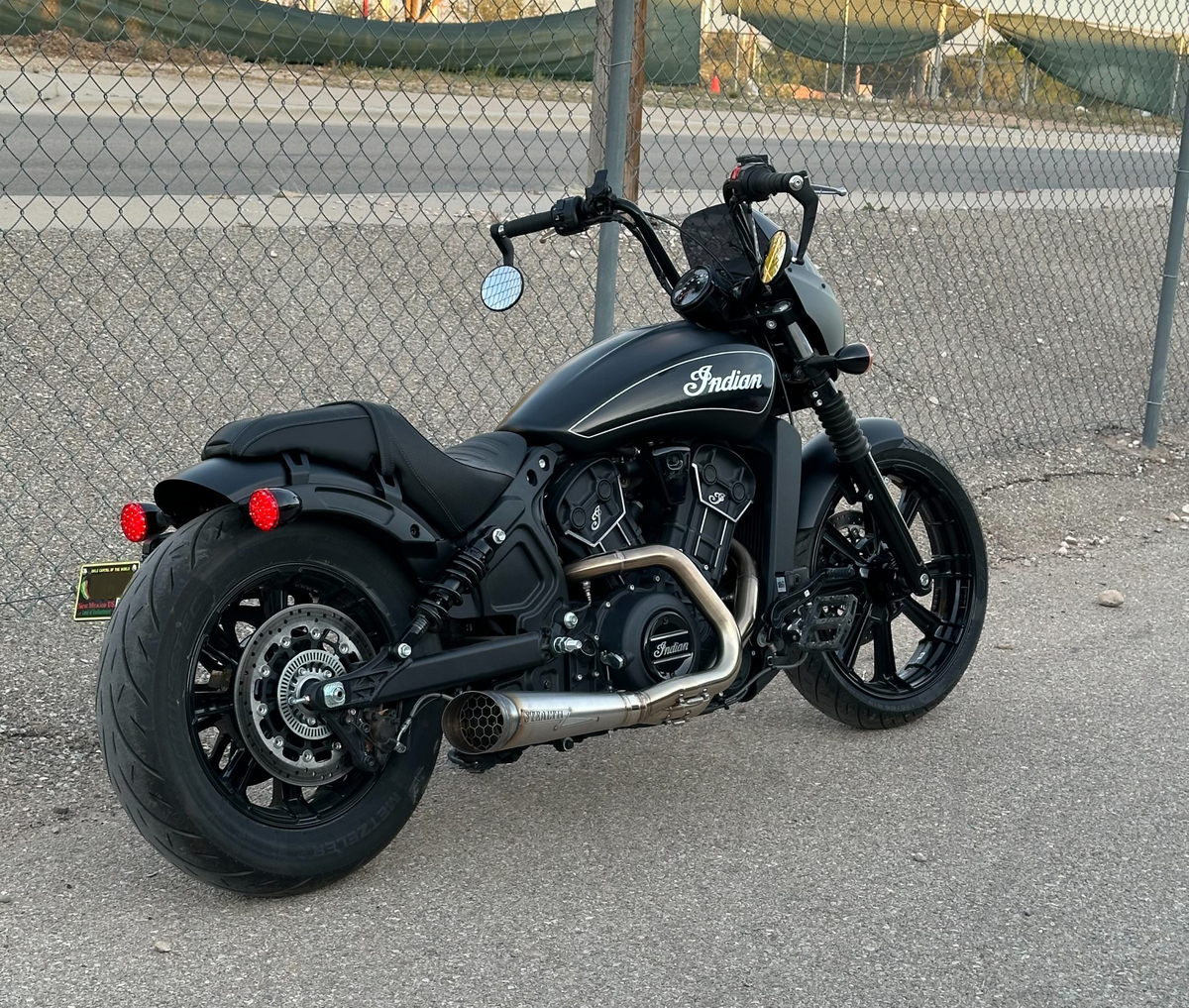 2015–2025 Indian Scout fitted with Stealth Pipes exhaust system – American-made performance upgrade, photo 13 of 21