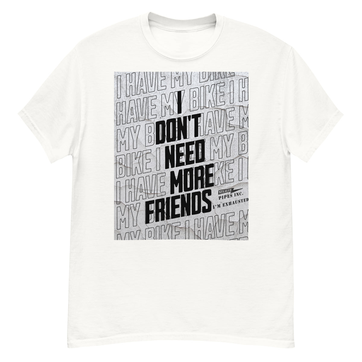 Stealth Pipes “I Speak The Trufe” T-shirt in white – graphic text print, photo 2 of 2