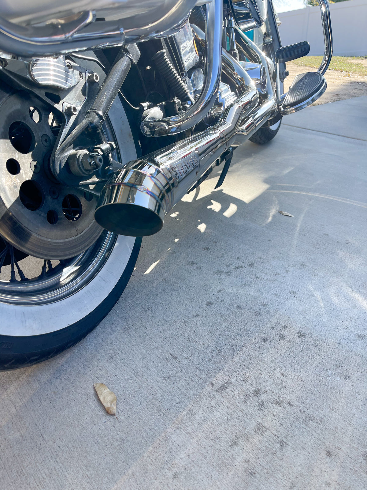1987 to 2017 Harley Softail Full Exhaust System, photo 12 of 15