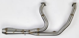Stealth Pipes exhaust system for 1996–2005 Harley Dyna – stainless steel headers and muffler, photo 3 of 17
